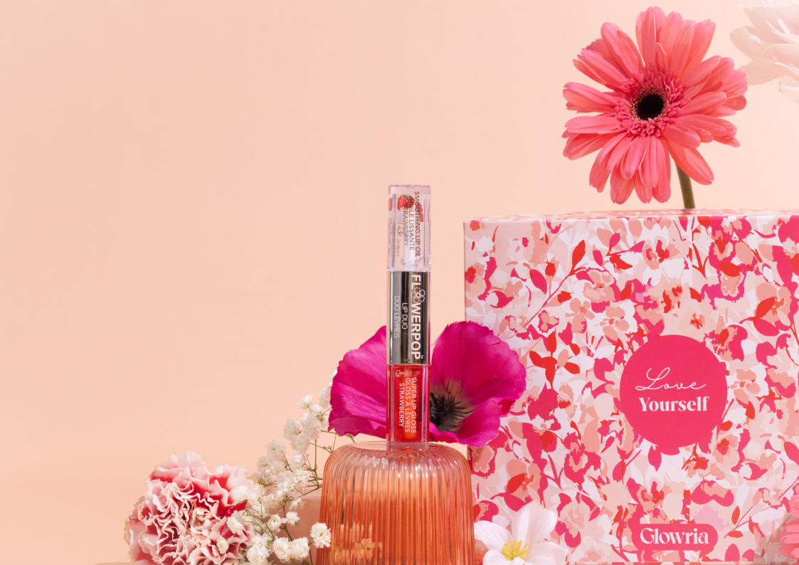 Duo lèvres : L’alliance soin et brillance pour un sourire irrésistiblement fruité.