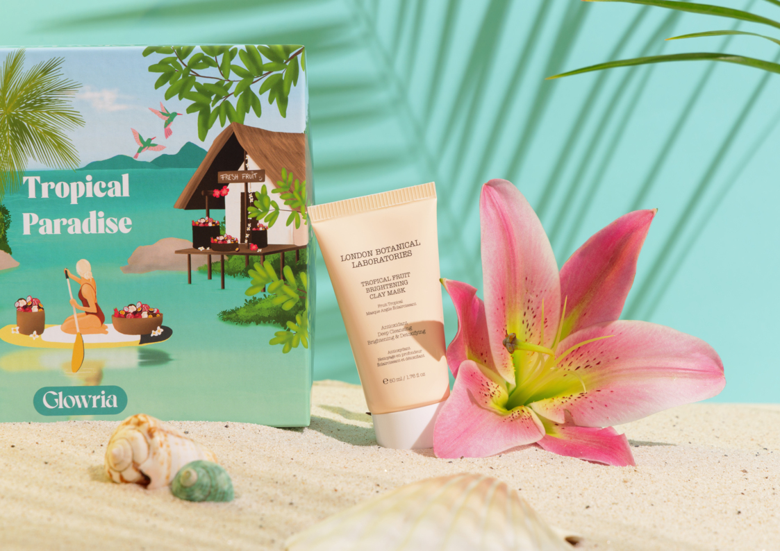 Masque Argile Fruit Tropical : Le soin éclat qui vous transporte au cœur d’un paradis exotique.