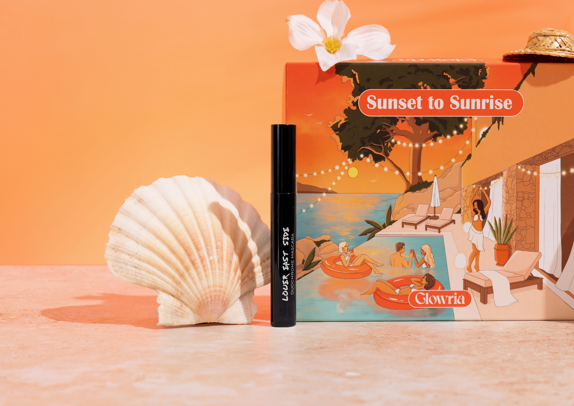 Mascara Duochrome : Le regard qui capte la lumière du sunset.