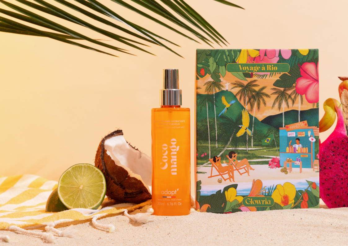 Brume Coco‑Mango Corps & Cheveux  : une caresse tropicale.