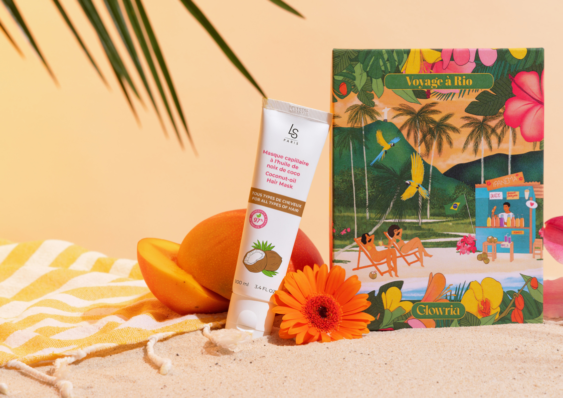 Masque Cheveux à l’Huile de Coco : Une escale exotique pour sublimer vos cheveux.