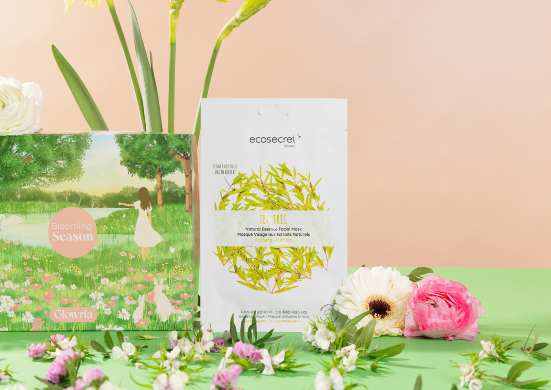 Masque Visage Purifiant au Tea-Tree : Le soin coréen qui réveille l’éclat.