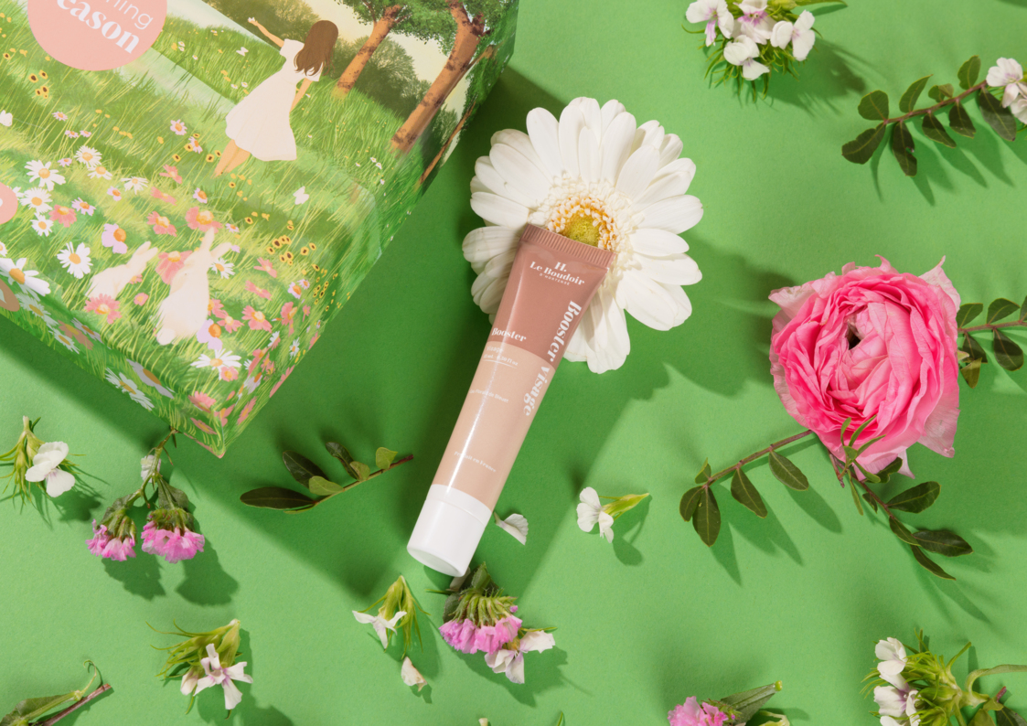 Booster Visage au Bleuet : un souffle floral pour accueillir le printemps.